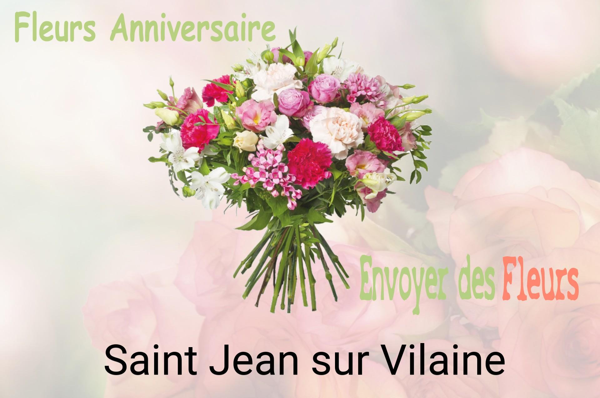 Bouquet de fleurs d’anniversaire livré à Saint-Jean-sur-Vilaine