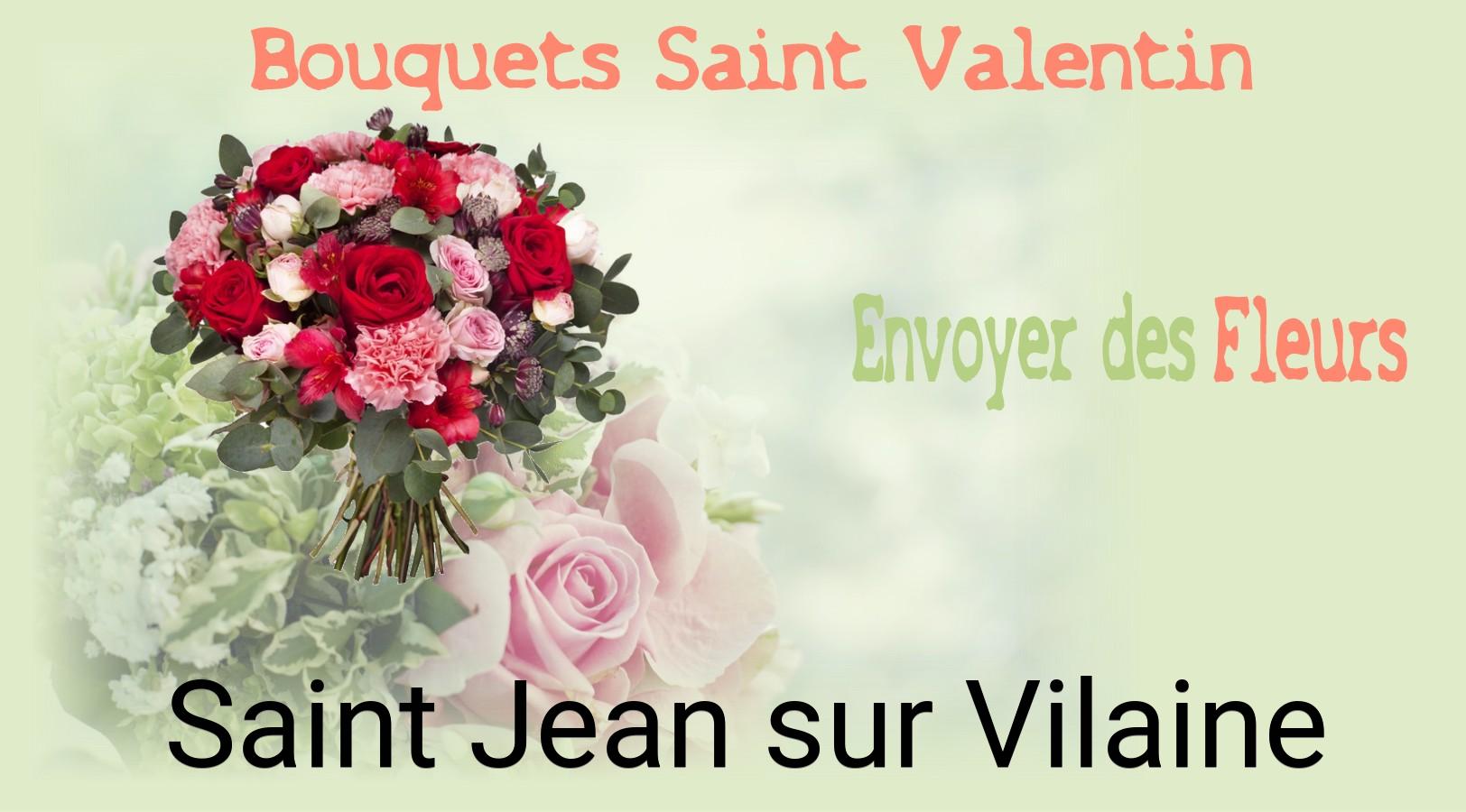 Roses de Saint-Valentin livrées à Saint-Jean-sur-Vilaine